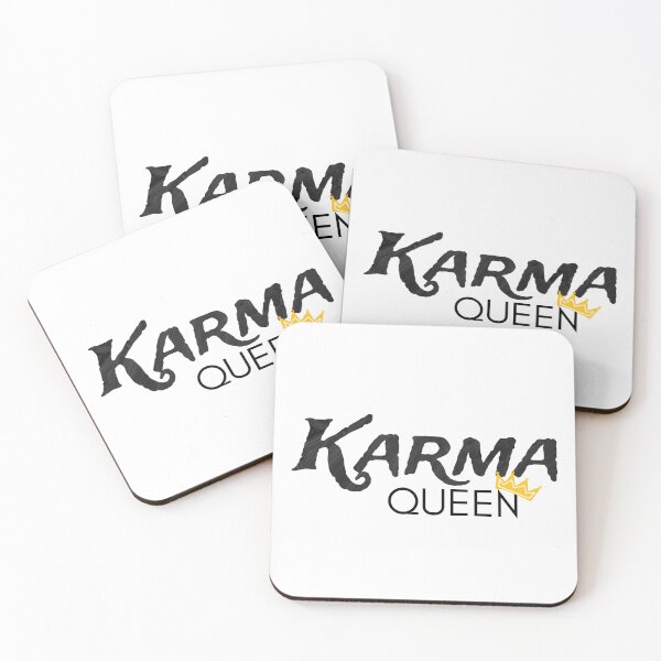Item preview, Karma Queen , om , quote girly feminist girl power new teenage designed and sold by General-Corner.