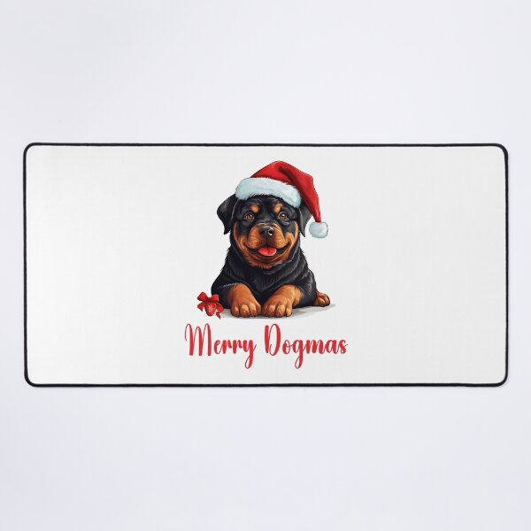 Item preview, Rottweiler Dog Merry Dogmas designed and sold by Blok45.