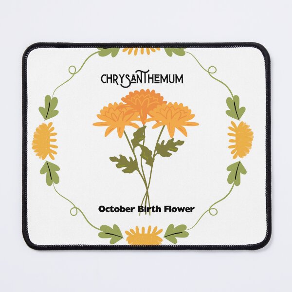 Item preview, Chrysanthemum flower used as birth flower. Pretty design flower designed and sold by Miya-ArtShop.