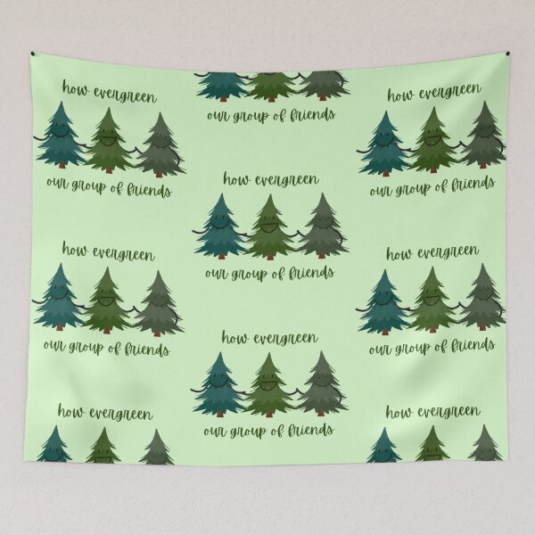 Item preview, evergreen designed and sold by SpaceCowgirl212.