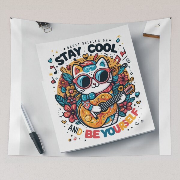 Item preview, Stay cool and be yourself designed and sold by elrashedy007.