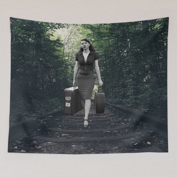 Item preview, Walking The Tracks designed and sold by Surreallytee.