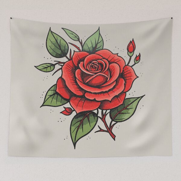 Item preview, Blooming Red Rose designed and sold by BellaLawi.