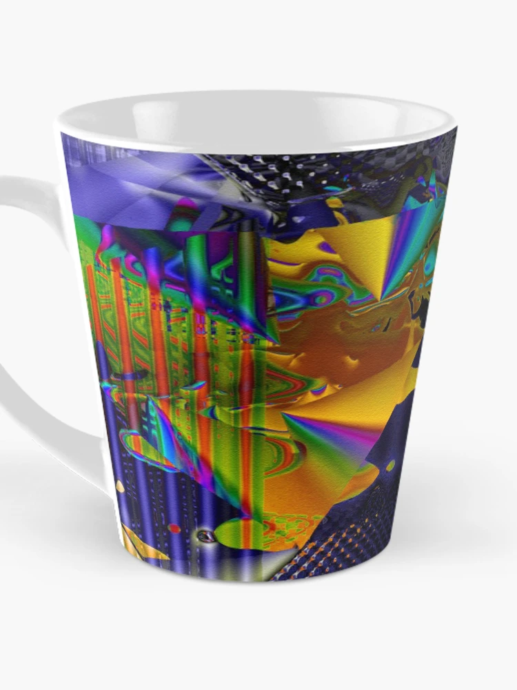 Aperçu 3 sur 4. Mug à café avec l'œuvre The Oriental Connection créée et vendue par Elizabeth Austin-Craig.