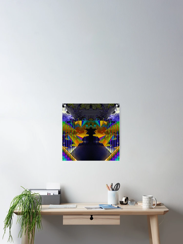 Aperçu 2 sur 3. Poster avec l'œuvre The Oriental Connection créée et vendue par Elizabeth Austin-Craig.