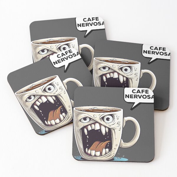 Item preview, Cafe Nervosa Funny Gift designed and sold by Samanthi007.