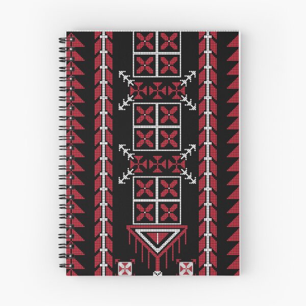 Item preview, PALESTINIAN PATTERN TRADITIONAL - BLACK designed and sold by sashdesignz.
