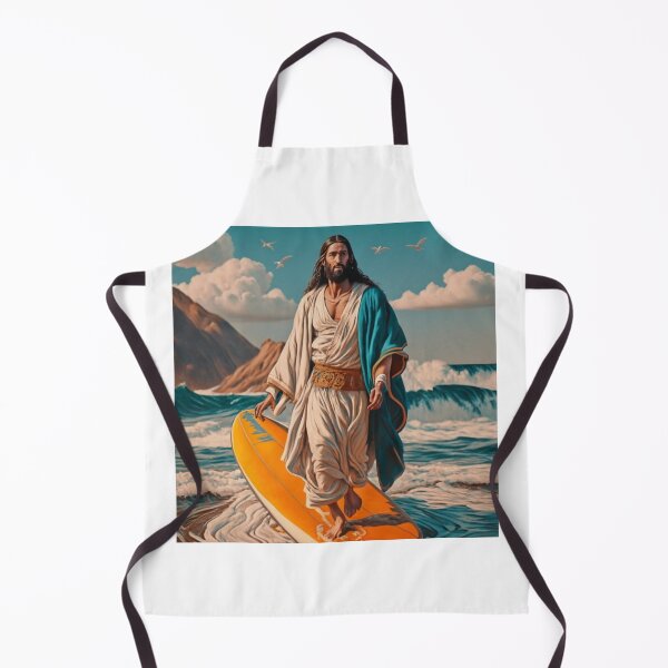 Item preview, Jesus surfacing ""Transcendent Beauty: Infuse Your Space with 'Jesus Surfacing' Serenity" designed and sold by Obinne.