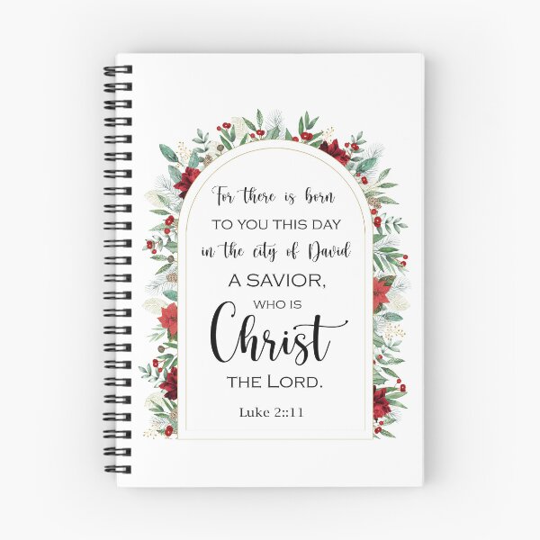 Item preview, Luke 2 11 Christmas Bible verse designed and sold by latiendadearyam.