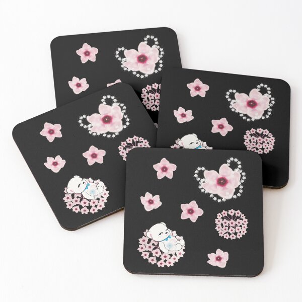 Item preview, With Hoya flowers Black designed and sold by K-sugarstore.
