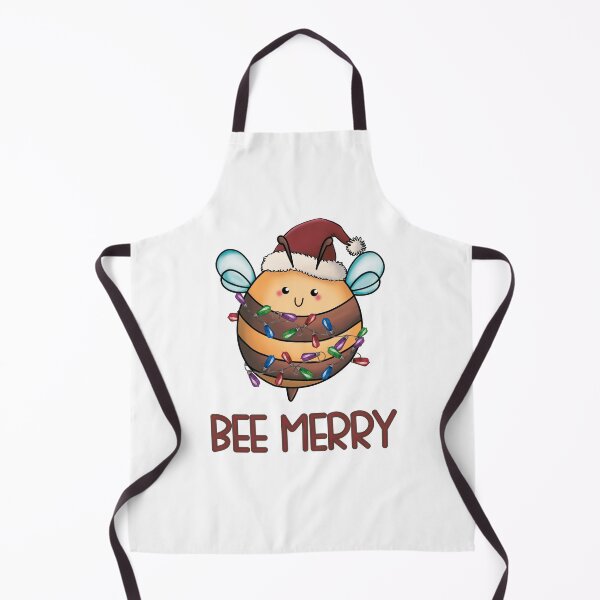 Item preview, Cute Bee Merry Christmas Bee designed and sold by HappyLifeCreate.