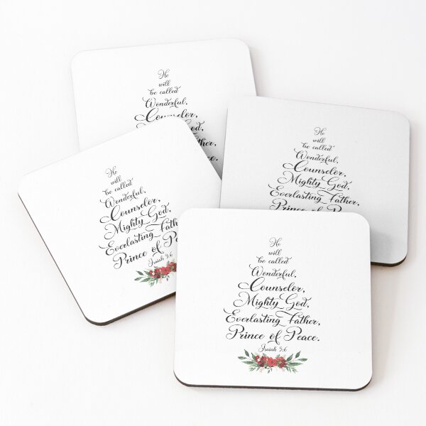 Item preview, Isaiah 9:6 christmas bible quote designed and sold by latiendadearyam.