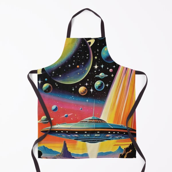 Item preview, Vintage Retro Space Ship Exploration Astronauts in 60's Advertising Style designed and sold by Butler in the Home.