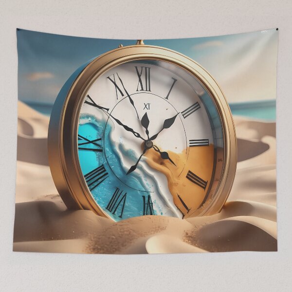 Item preview, Transparent Rhythm: How Our Aquatic Crystal Clocks Dance with Time. designed and sold by Artedig.