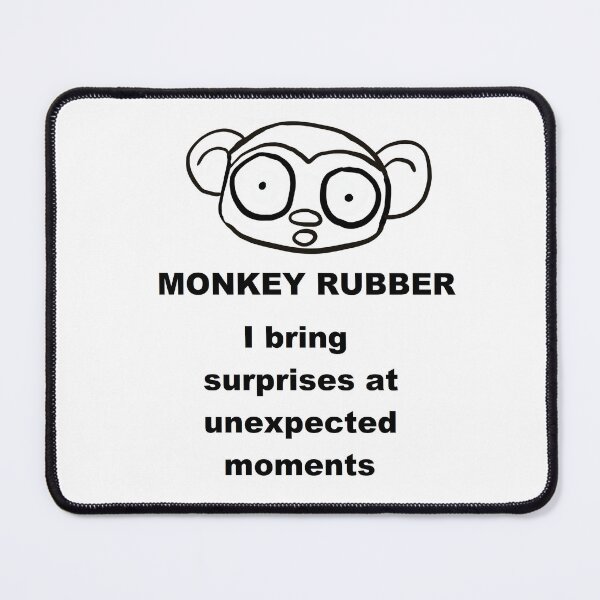 Item preview, MONKEY RUBBER designed and sold by RubberWorld.
