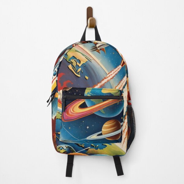 Item preview, Vintage Retro Space Ship Exploration Astronauts in 60's Advertising Style designed and sold by Butler in the Home.