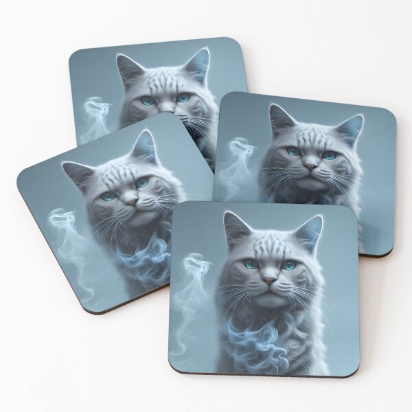 Item preview, Smoke Cat - Cool Art designed and sold by joejiing.