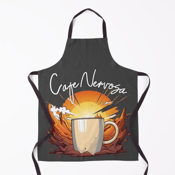 Item preview, Cafe Nervosa Funny Coffee Addiction designed and sold by Samanthi007.
