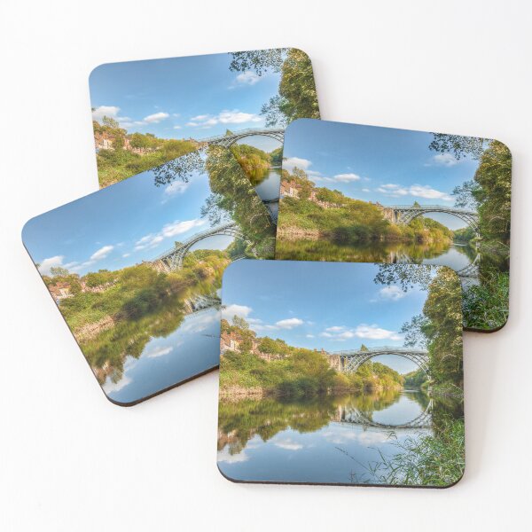 Item preview, Iron Bridge Over River Severn Shropshire England designed and sold by AJEvans.