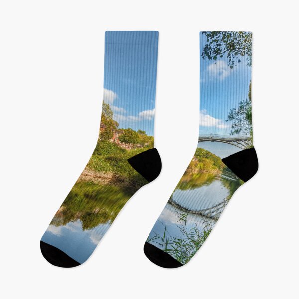 Item preview, Iron Bridge Over River Severn Shropshire England designed and sold by AJEvans.