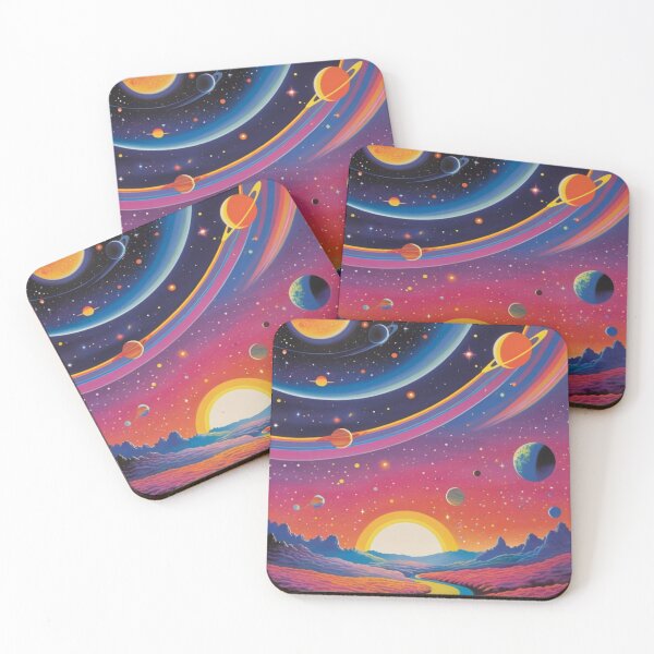 Item preview, Vintage Retro Space Ship Exploration Astronauts in 60's Advertising Style designed and sold by Butler in the Home.