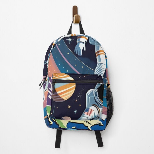 Item preview, Vintage Retro Space Ship Exploration Astronauts in 60's Advertising Style designed and sold by Butler in the Home.