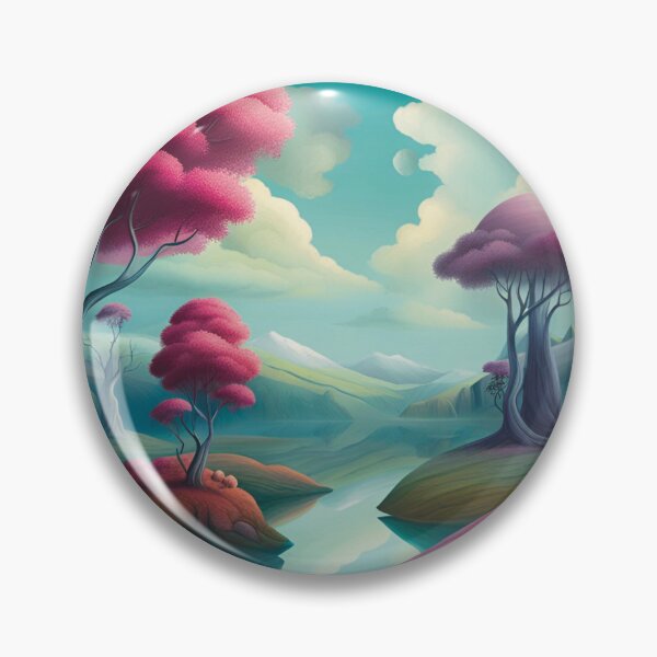 Item preview, Dreamscape watercolour painting designed and sold by Liz Loasby.