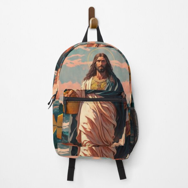 Item preview, Jesus surfacing ""Contemplate Grace: 'Jesus Surfacing' Art for Your Sacred Sanctuary" designed and sold by Obinne.