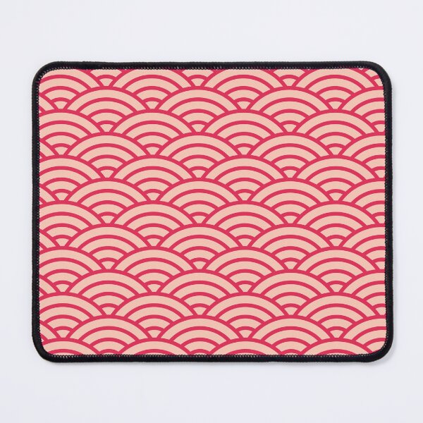 Item preview, Oriental Pink Sakura Koinobori Fish Scale Pattern designed and sold by Digital Homestead.