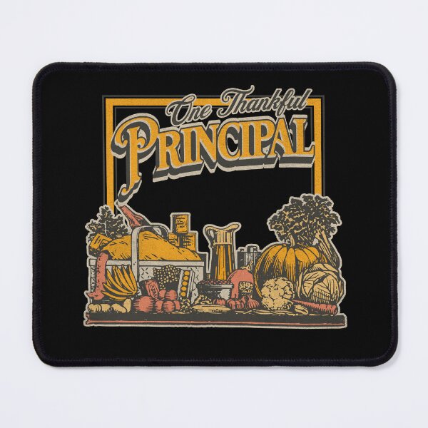 Item preview, One thankful principal cute thanksgiving design designed and sold by Sukis-shop.