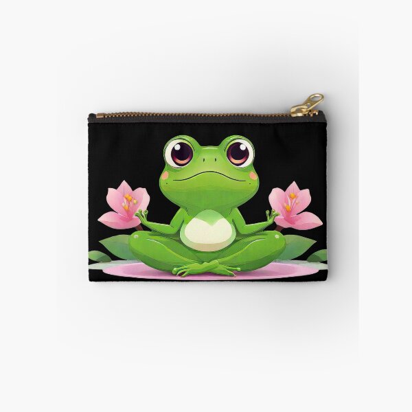 Item preview, Cute Frog Yoga Meditation Pose designed and sold by MindSmith.
