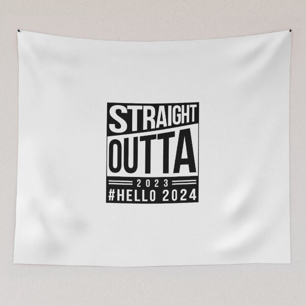 Item preview, Strong Outta 2023 Hello 2024 Happy New Year designed and sold by designclub.