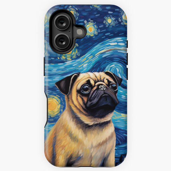 Item preview, Starry Pug Night designed and sold by Ivan  Guaderrama.