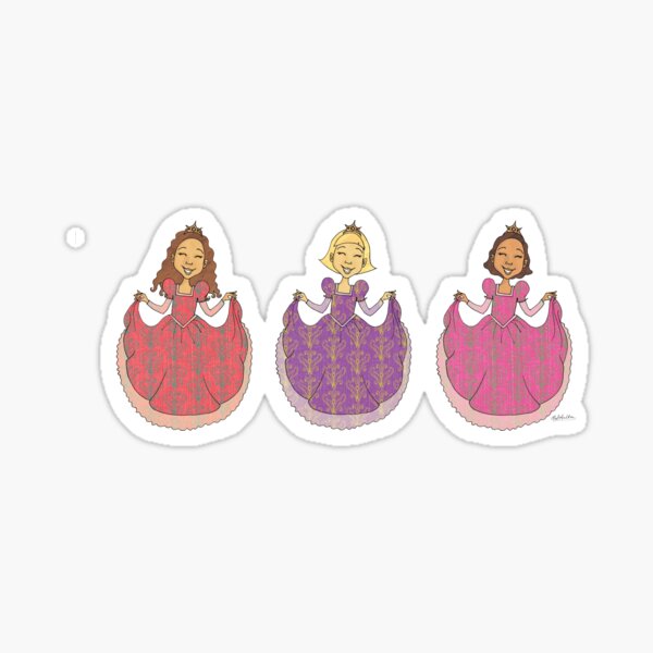 Happy Princesses Sticker