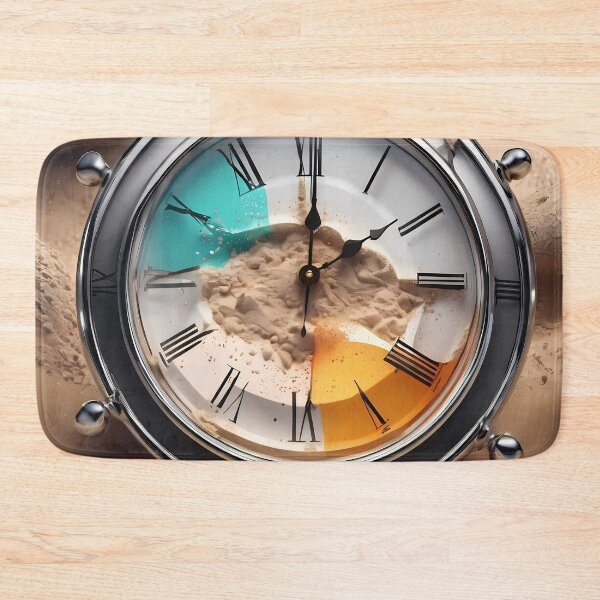 Item preview, Ephemeral Reflections: Immerse yourself in the Aesthetics of Time with Our Liquid Crystal Digital Clocks. designed and sold by Artedig.