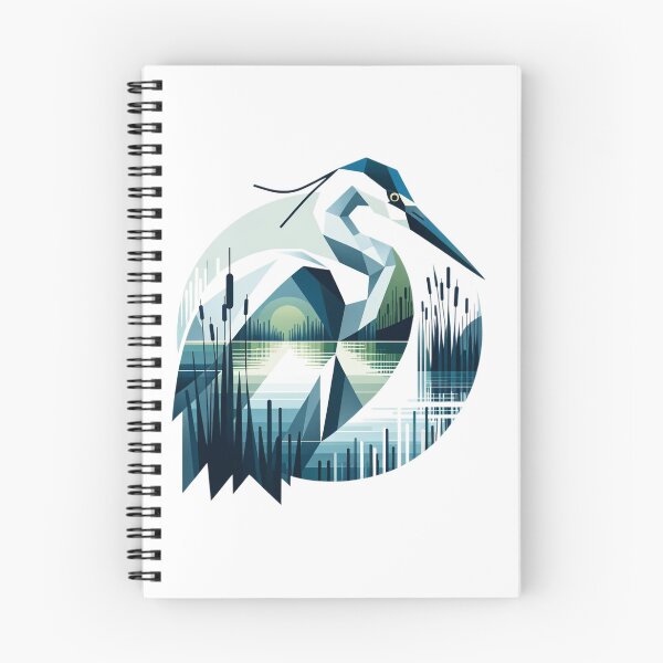 Item preview, heron designed and sold by FarbenFabel.