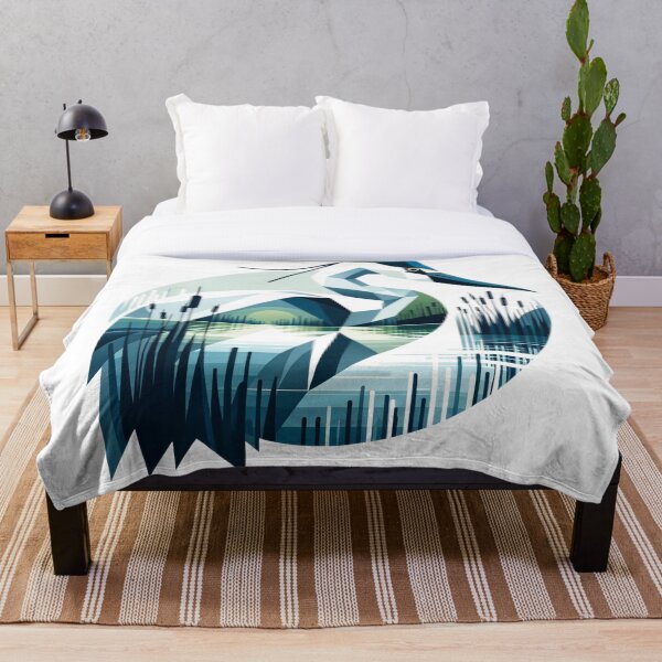Item preview, heron designed and sold by FarbenFabel.