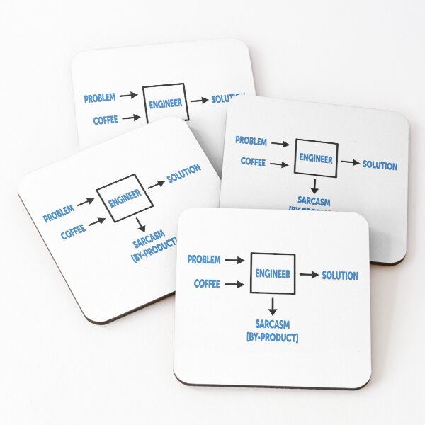 Item preview, Engineering Sarcasm By-product designed and sold by ScienceCorner.
