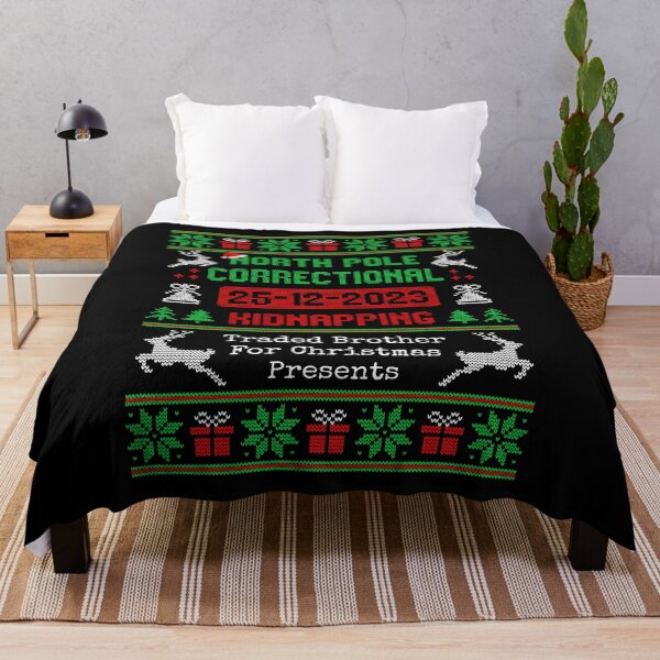 Item preview, North Pole Correctional Kidnapping Traded Brother Christmas designed and sold by JoyceMeme.