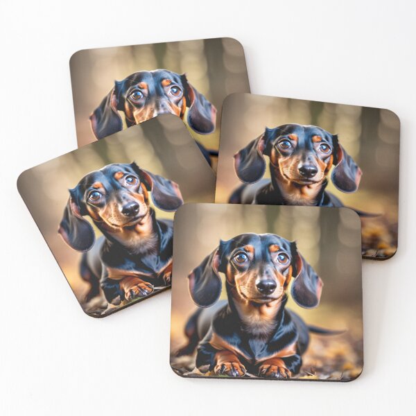 Item preview, Autumn Glow: A Dachshund's Day Out designed and sold by Adam Mak.