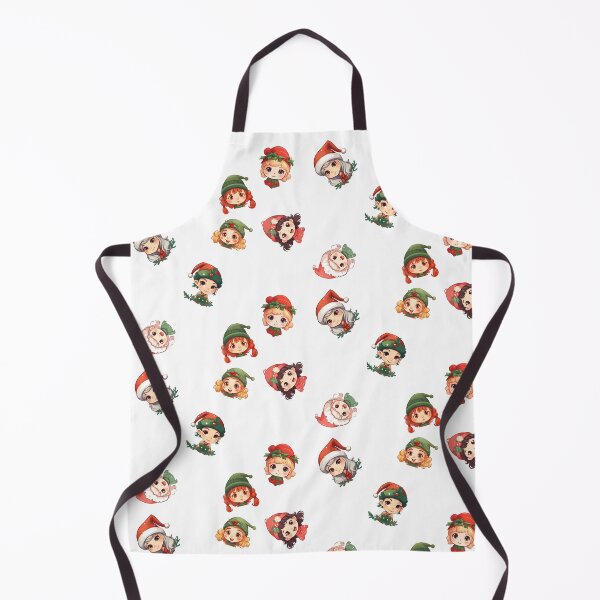 Item preview, Adorable Elf Faces, Smiles and Holiday Delight designed and sold by WickedFairySt.