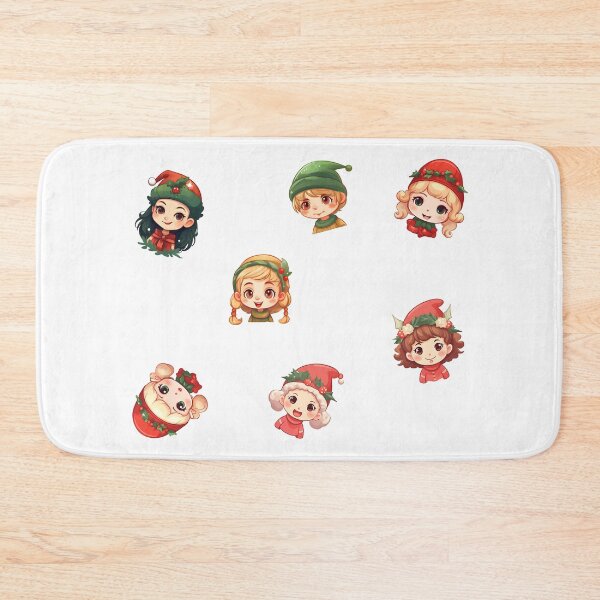 Item preview,  Santa's Little Helpers, Cute Christmas Decor designed and sold by WickedFairySt.