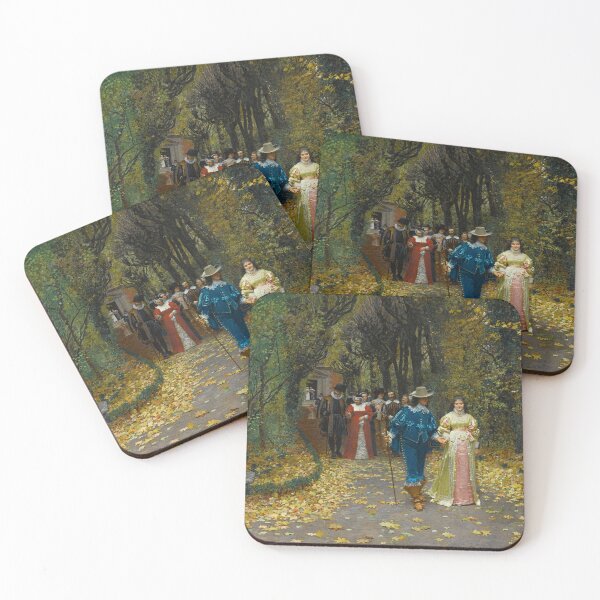 Item preview, The Betrothed (1874) - François Marie Firmin Girard designed and sold by SALON DES ARTS.