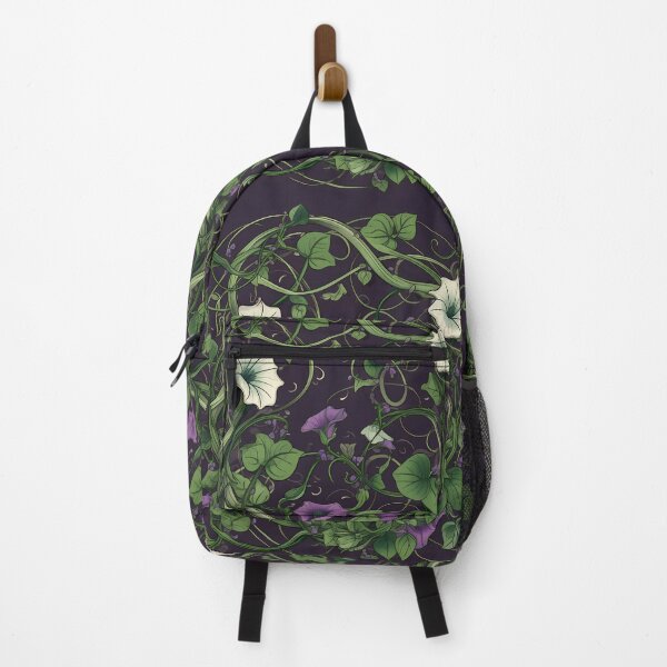 Item preview, Intricate vine of purple Morning Glories designed and sold by Anima-aesthetic.