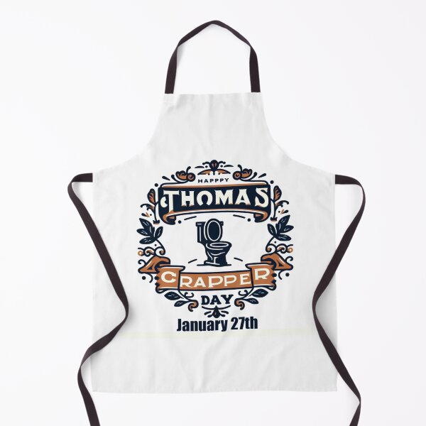 Item preview, Jan 27th - Thomas Crapper Day designed and sold by CrankyOldDude.