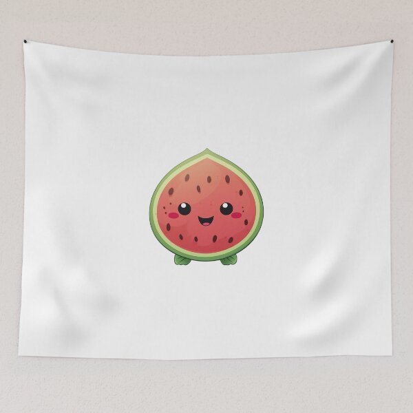 Item preview, Little Cute Watermelon smiling at you designed and sold by omerfdln34.