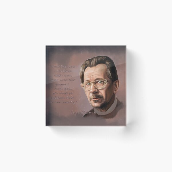 Item preview, Gary Oldman Painting 1/2 designed and sold by AK-Hevonen.