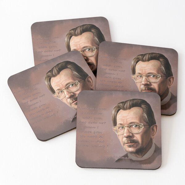 Item preview, Gary Oldman Painting 1/2 designed and sold by AK-Hevonen.