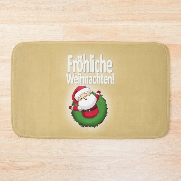 Item preview, fröhliche weihnachten weihnachtsmann designed and sold by ZiphGames.