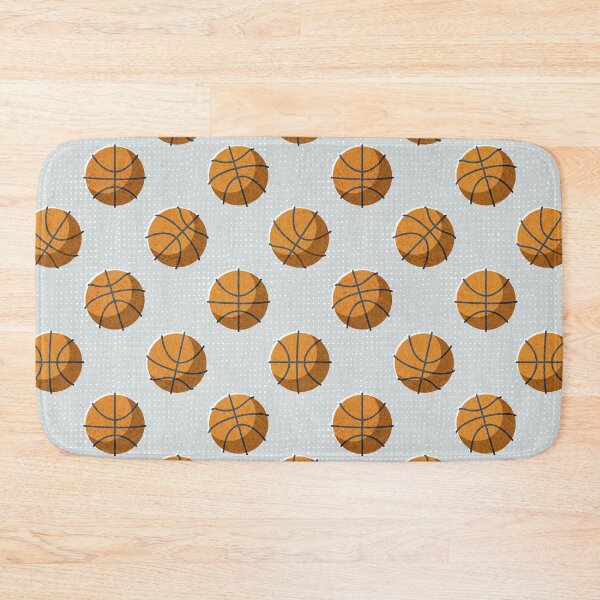 Item preview, Basketball balls polka dots // bunny grey dotted background orange balls modern retro color block tween spirit  designed and sold by SelmaCardoso.